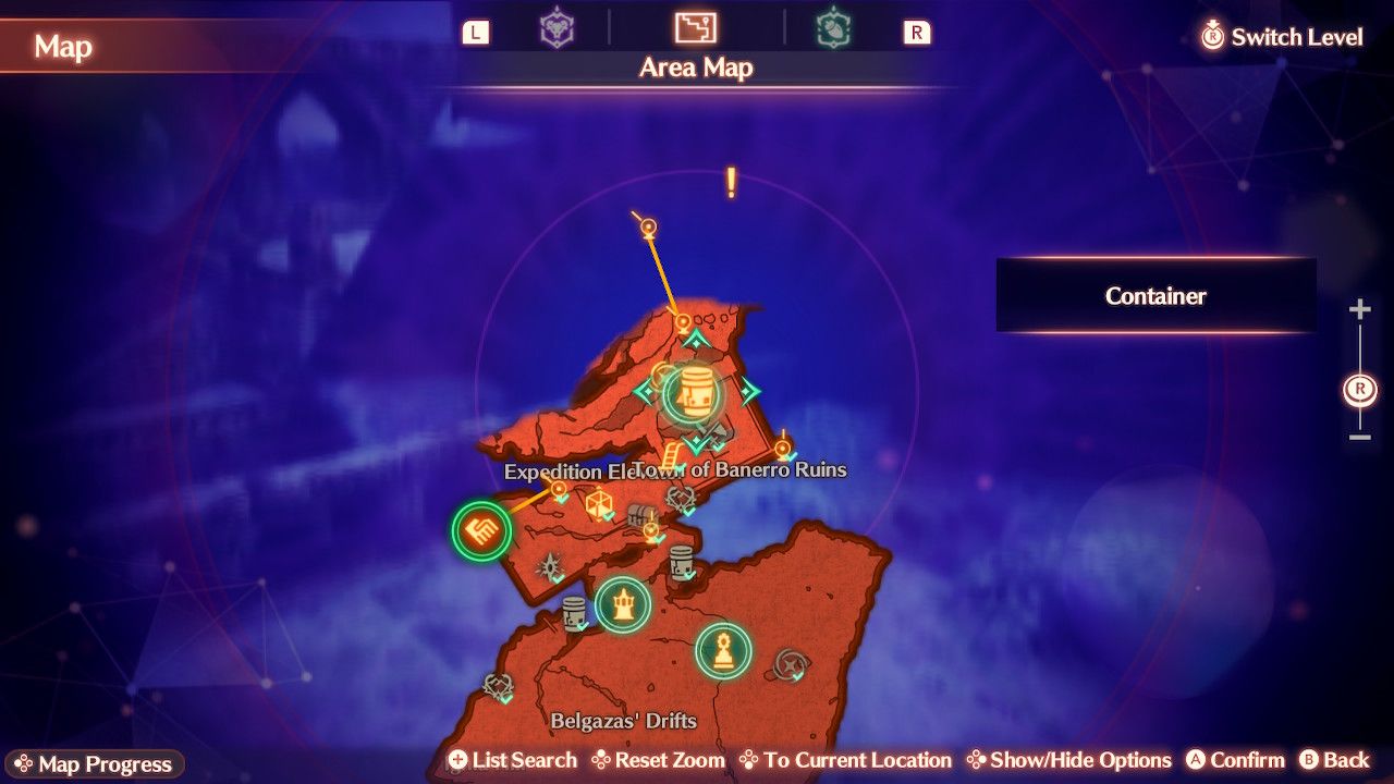 Xenoblade Chronicles 3: Future Rydiamond's 10th Gem Unlock Kit map location.