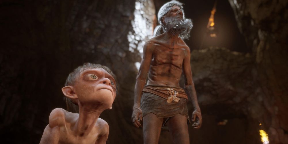 smeagol and sefut the frail man in the lord of the rings: gollum