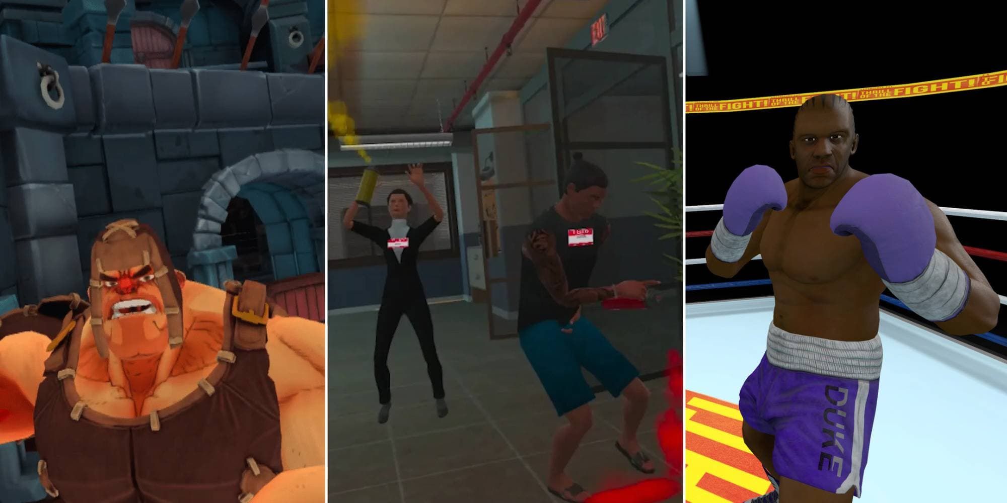 Gorn, Drunken Bar Fight und The Thrill of the Fight für die Oculus Quest 2.