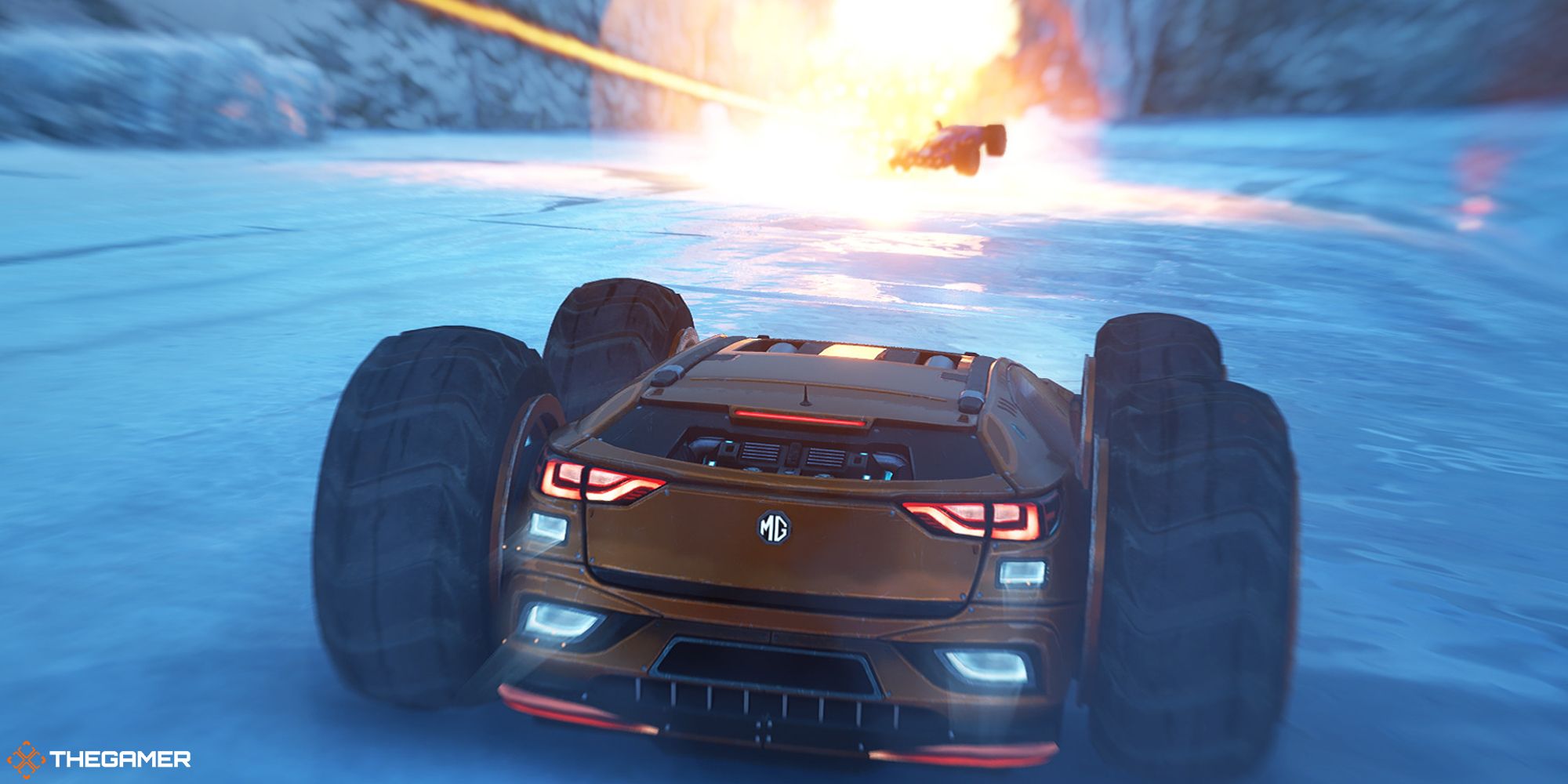 GRIP Combat Racing - player driving screenshot
