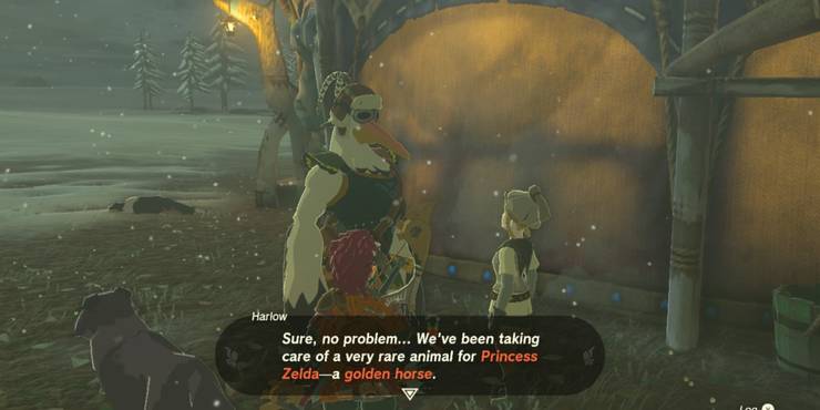Zelda’s Golden Horse