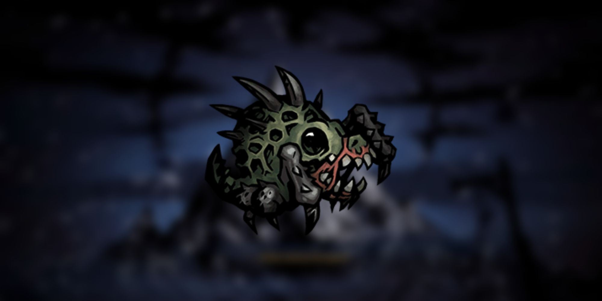 An image of the Hatchling Crocodilian Pet from Darkest Dungeon 2