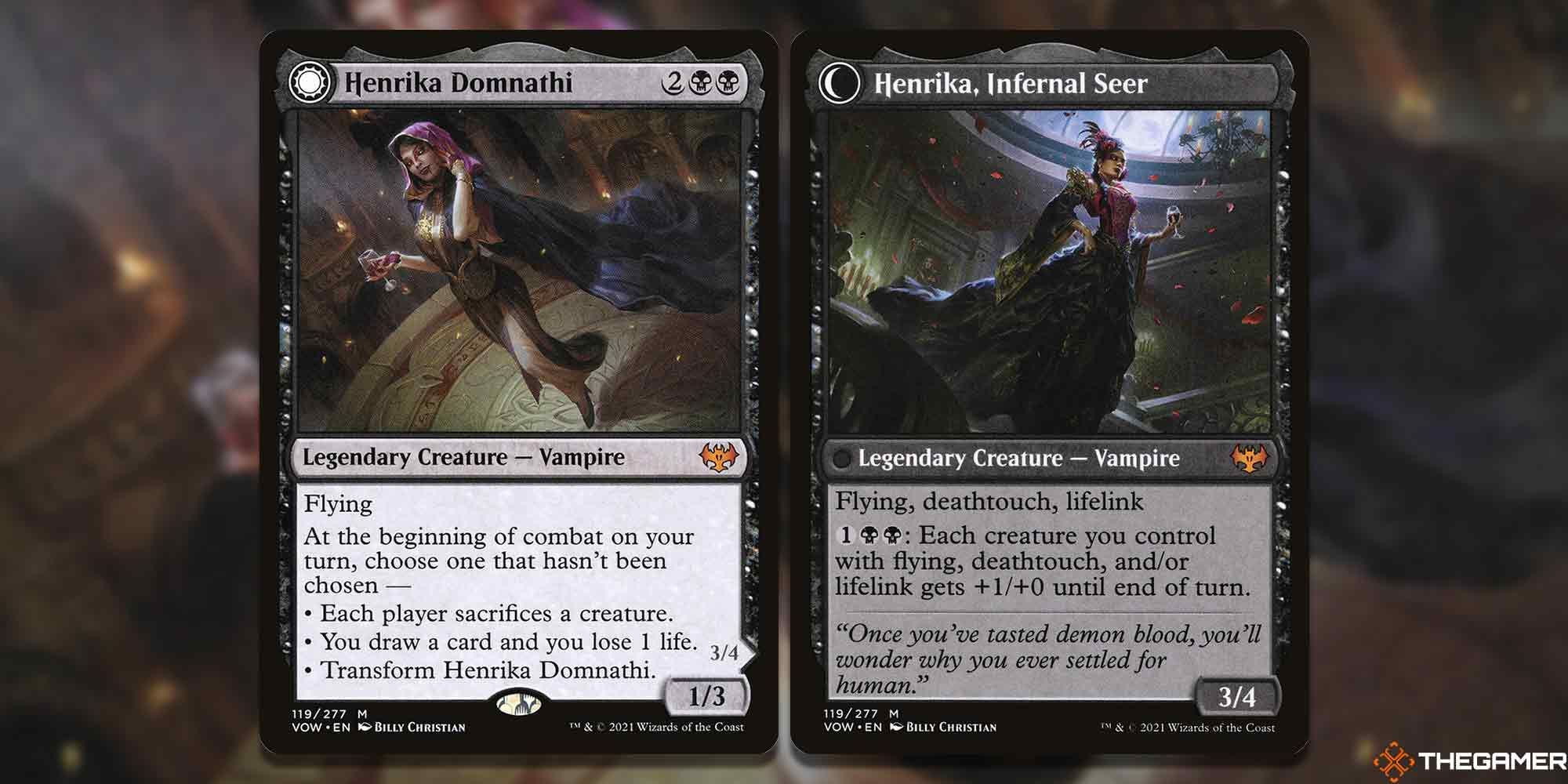 Henrika Domnathi card from mtg