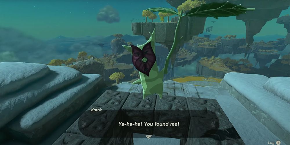 Korok seed in The Legend of Zelda: Tears of the Kingdom