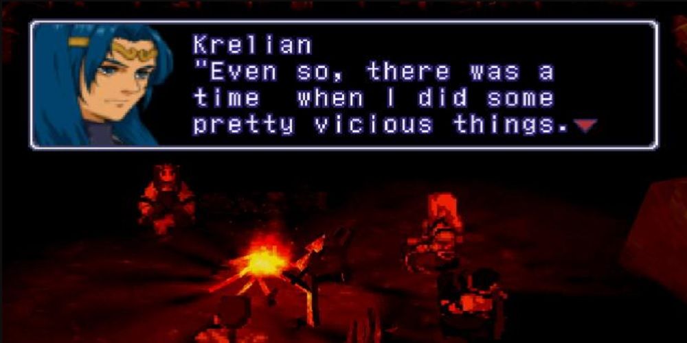 Krelian speaking in Xenogears