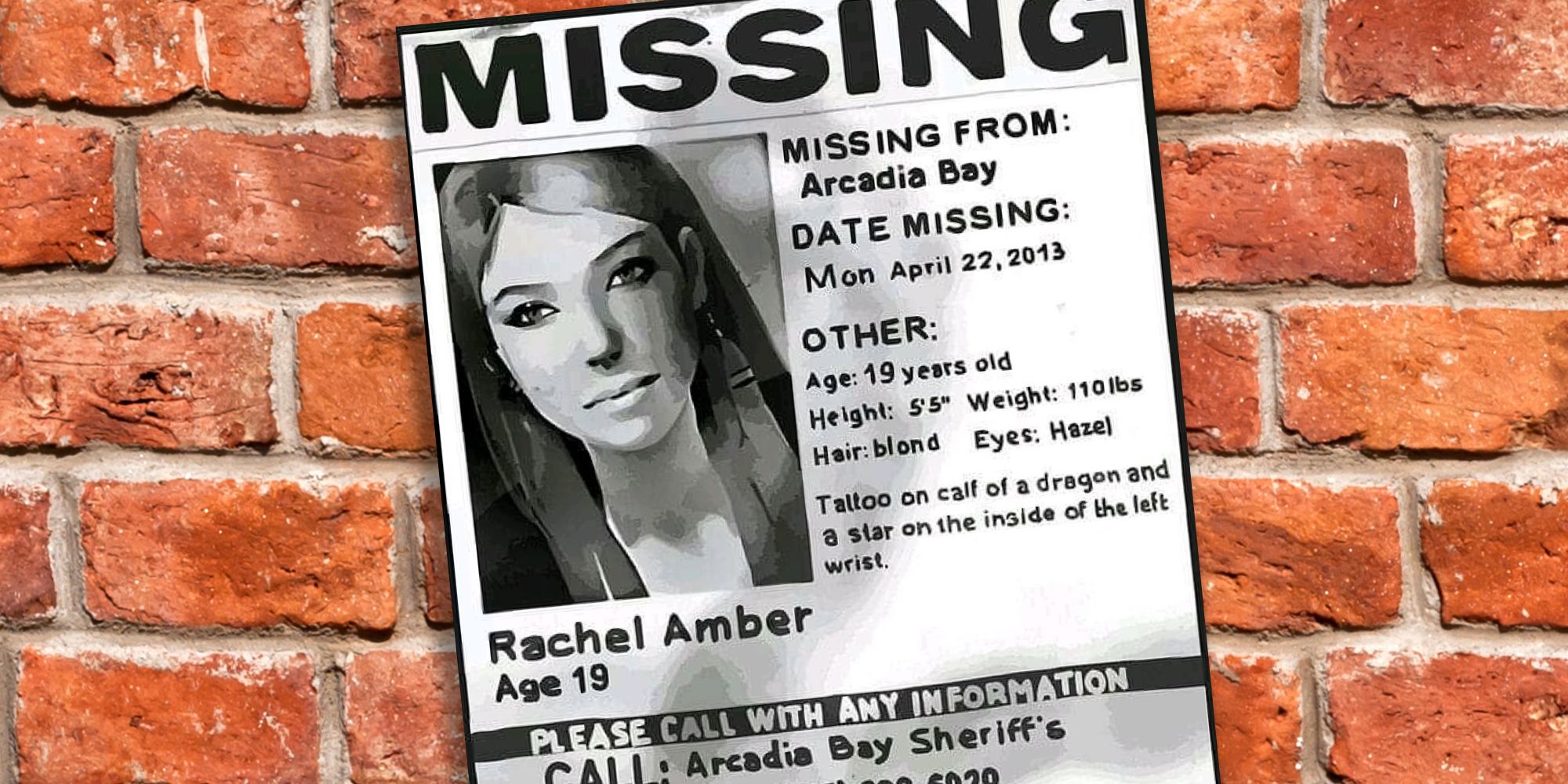 Life Is Strange May Have Based Its Missing Poster On A Real Murder Victim