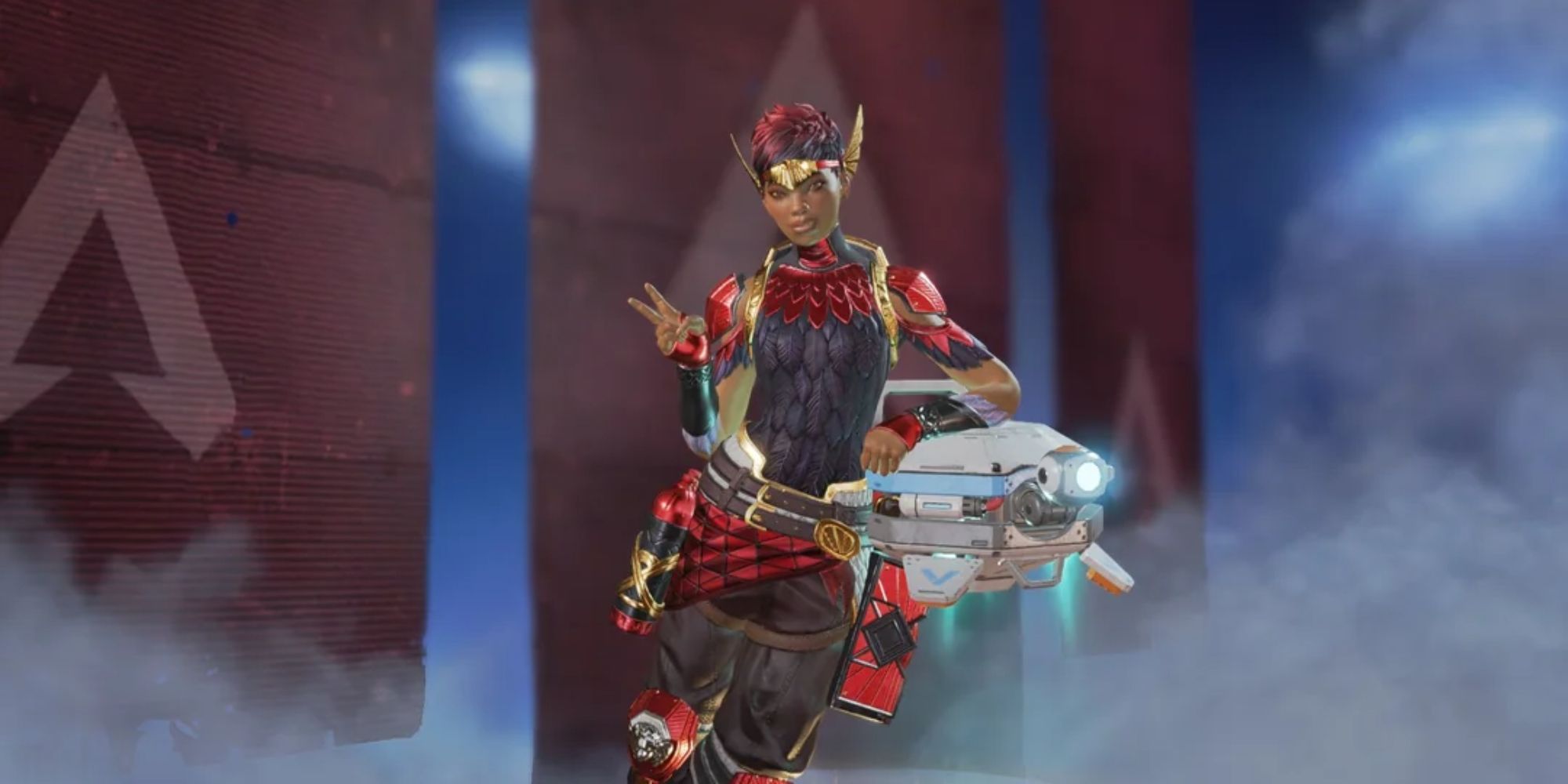 An image of Lifeline's Angel of Death skin from Apex Legends