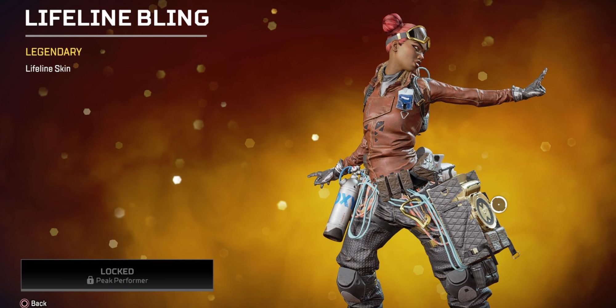 An image of Lifeline's Bling skin from Apex Legends