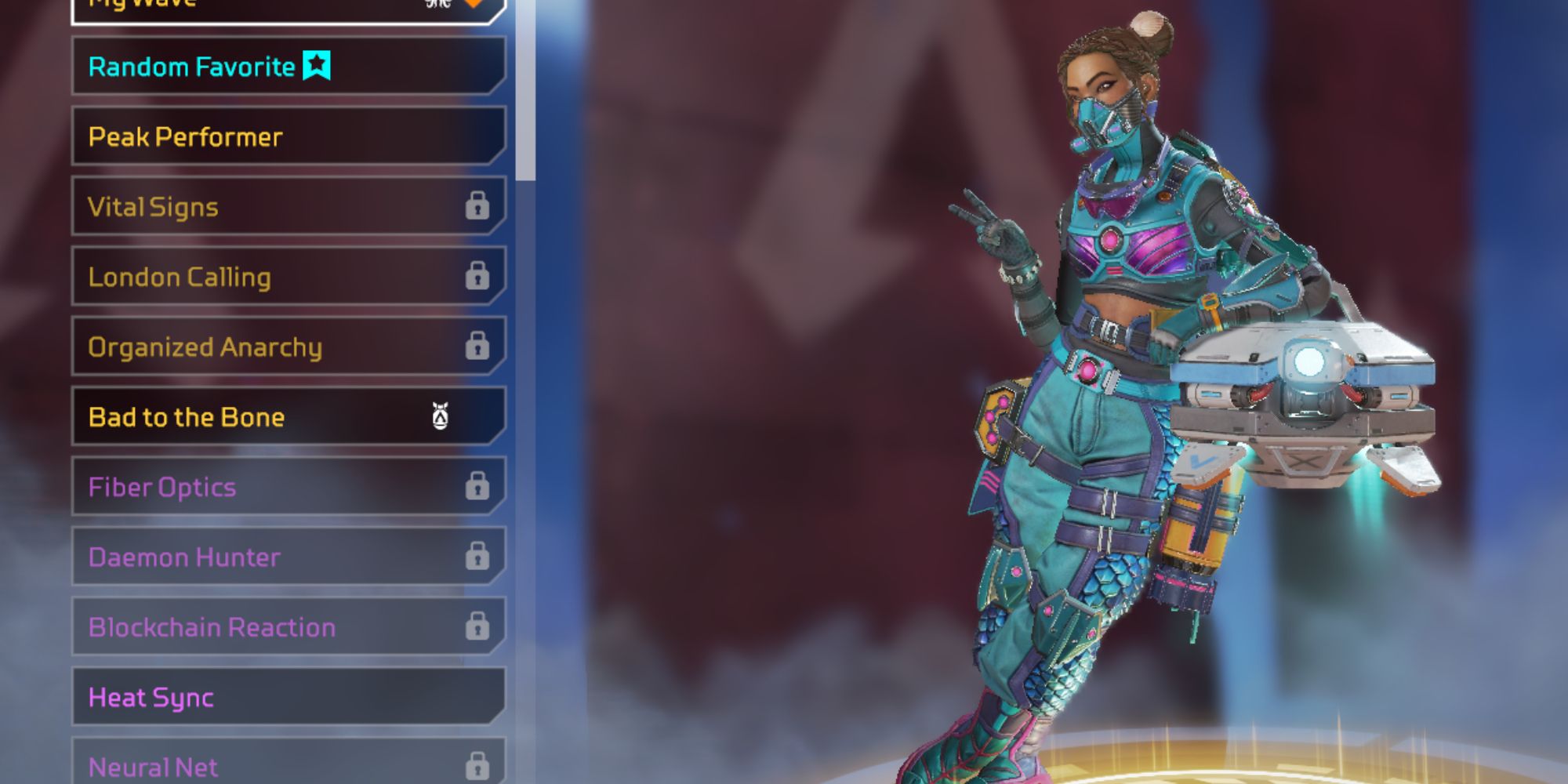 An image of Lifeline's My Wave skin from Apex Legends