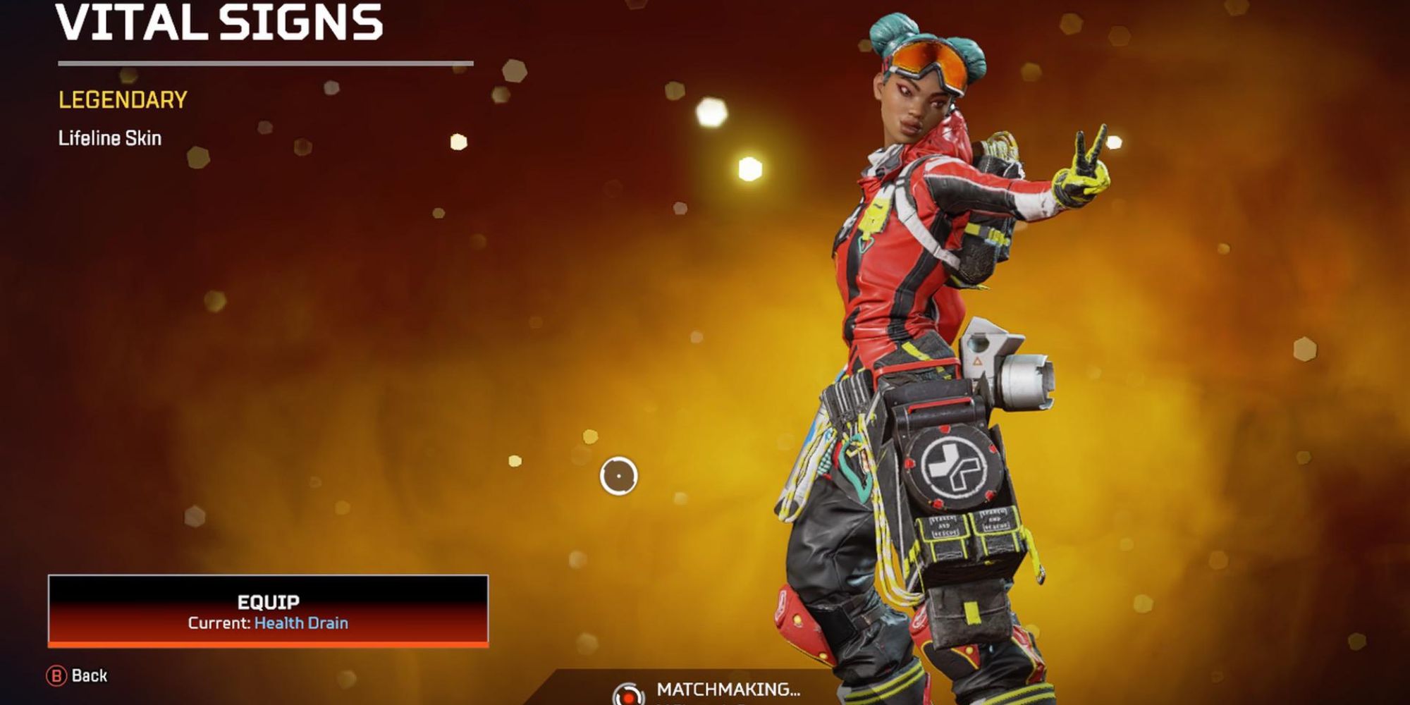 An image of Lifeline's Vital Signs skin from Apex Legends