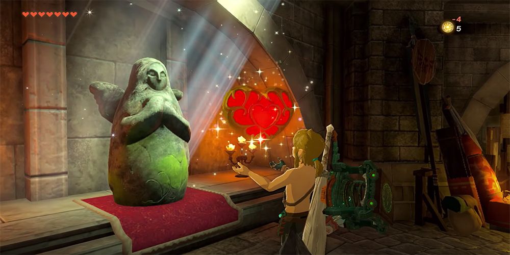 Link to get the heart container in The Legend of Zelda: Tears of the Kingdom