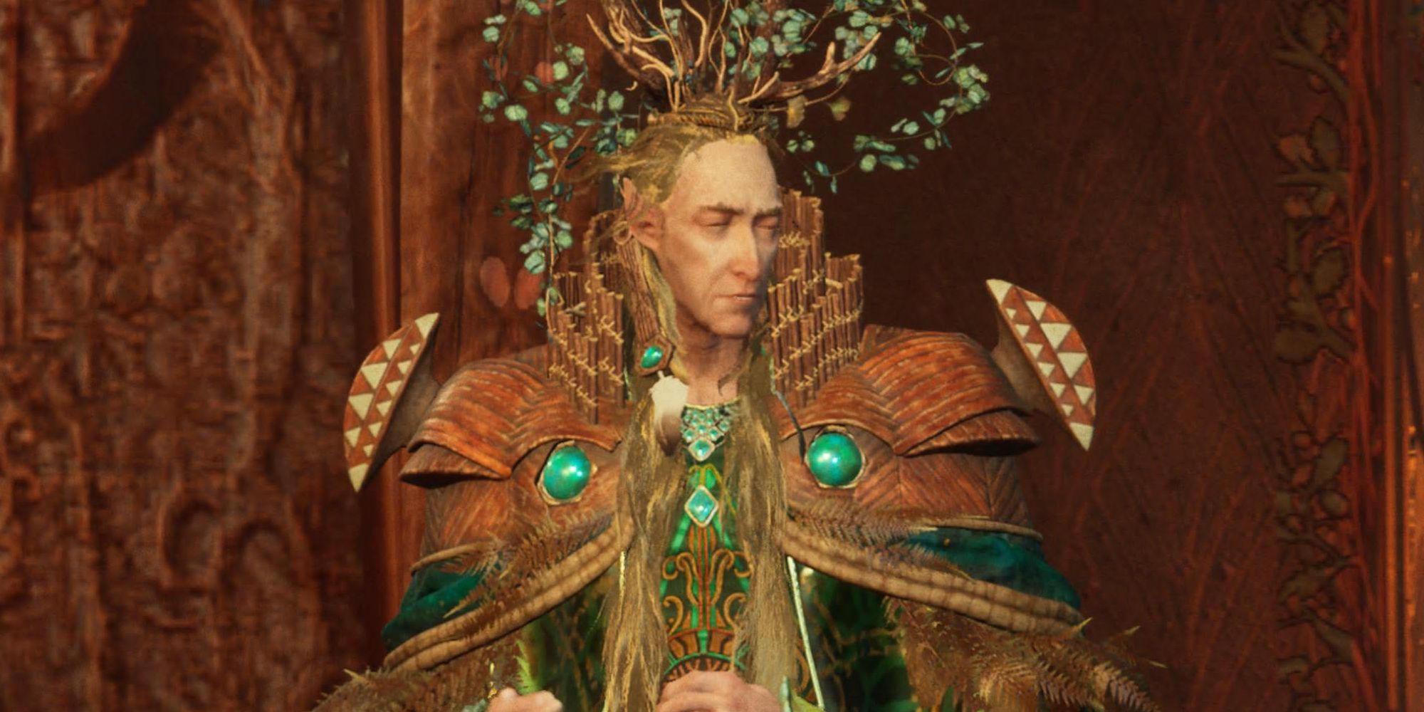 thranduil, king of the wood-elves in lord of the rings: gollum