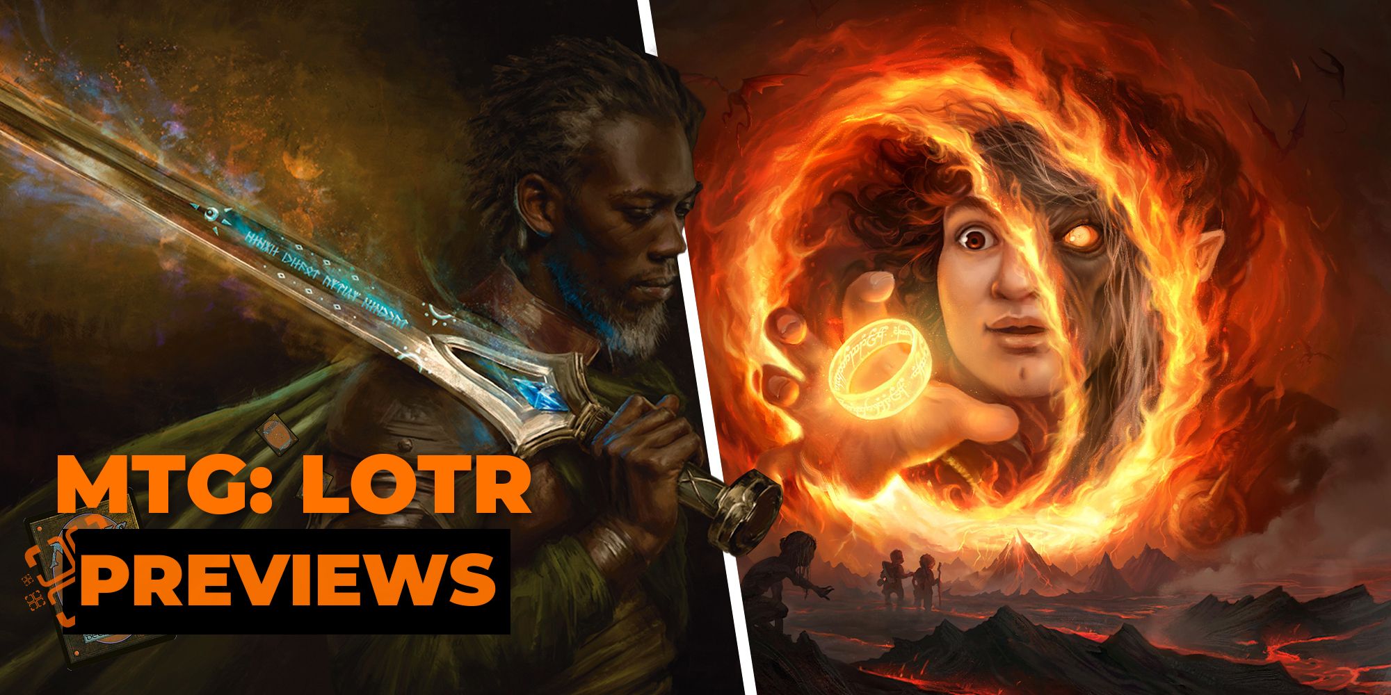 Lord of the Rings: Magic: The Gathering's Lord of the Rings preview reveals  familiar characters - Frodo, Gollum, Samwise, and more