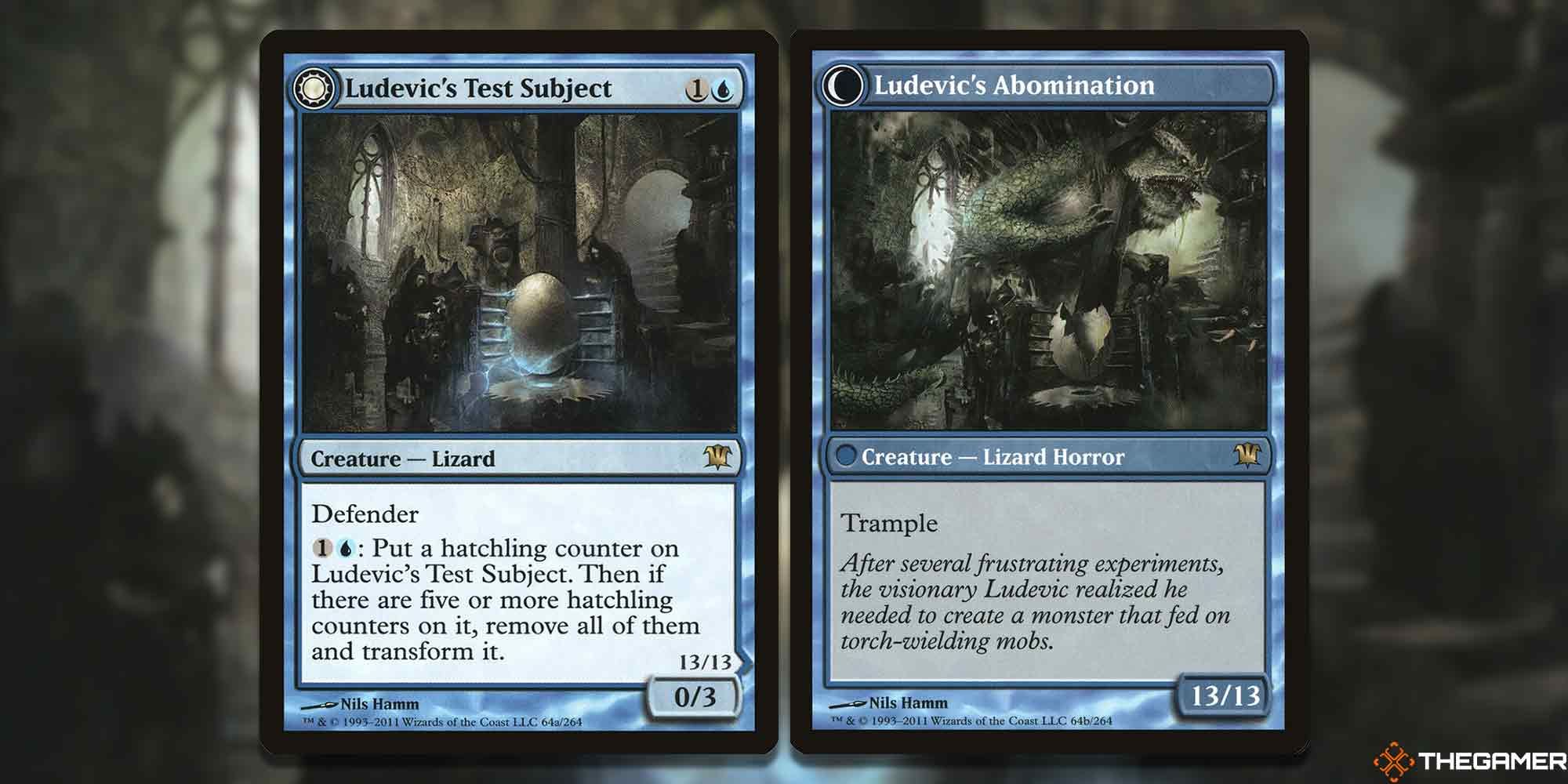 Ludevic's Test Subject card from mtg