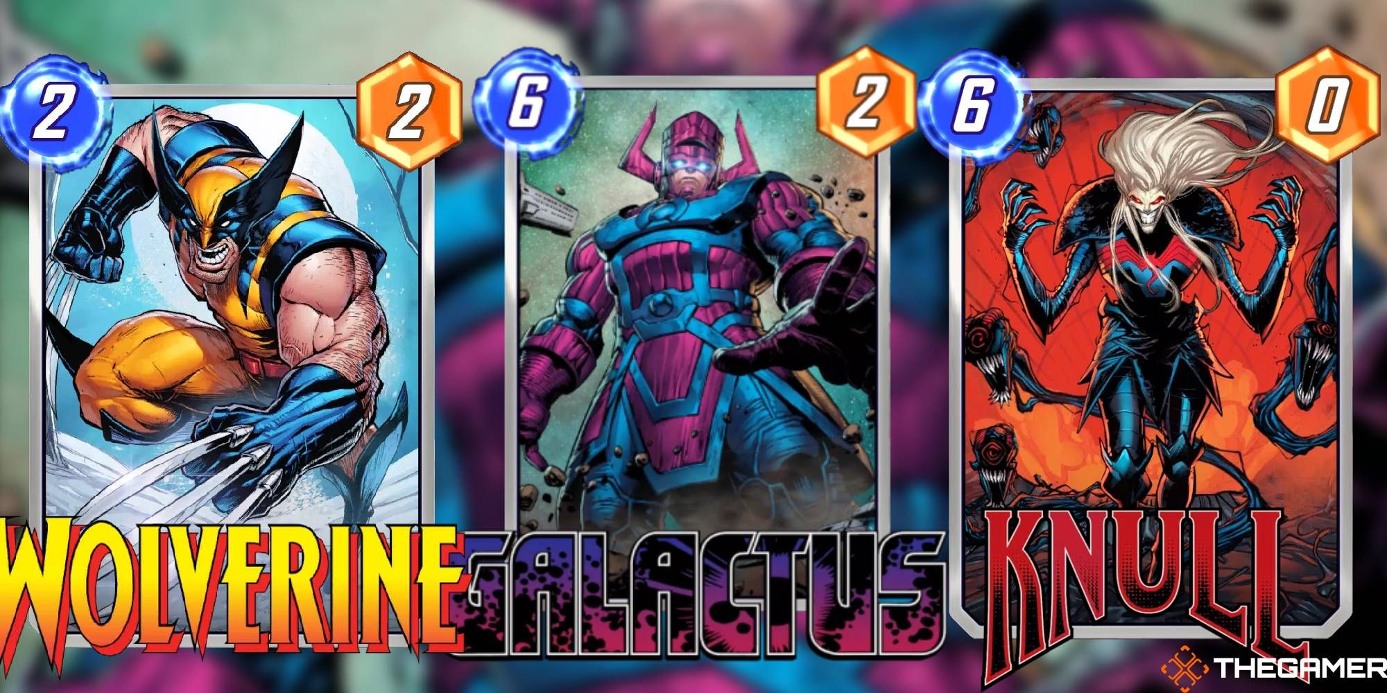 Marvel Snap Galactus Deck Wolverine, Galactus, and Knull