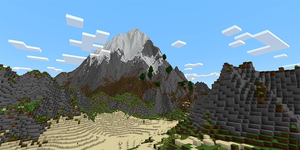 Minecraft Project Earth Survival Spawn landscape screenshot