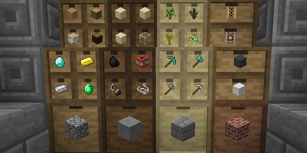 Minecraft Storage Drawers