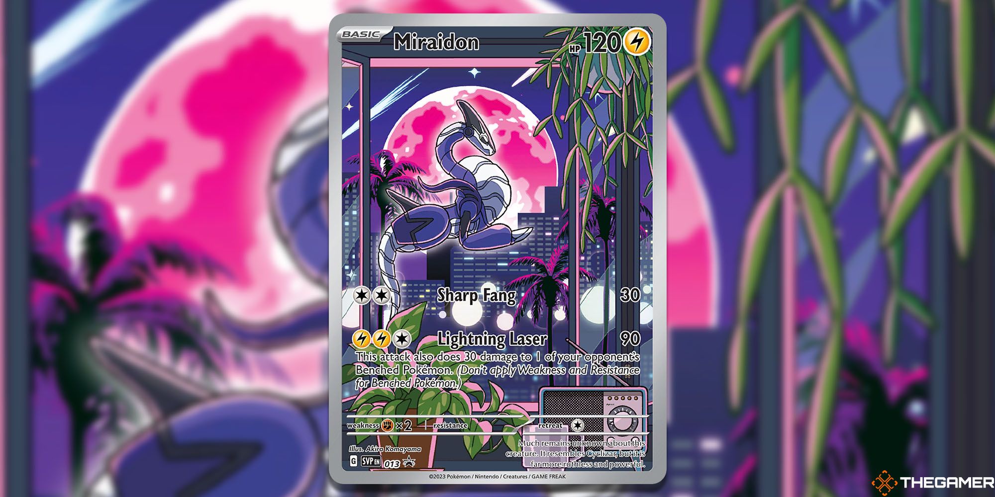 Miraidon (Scarlet & Violet Promos #013) Pokemon TCG Card