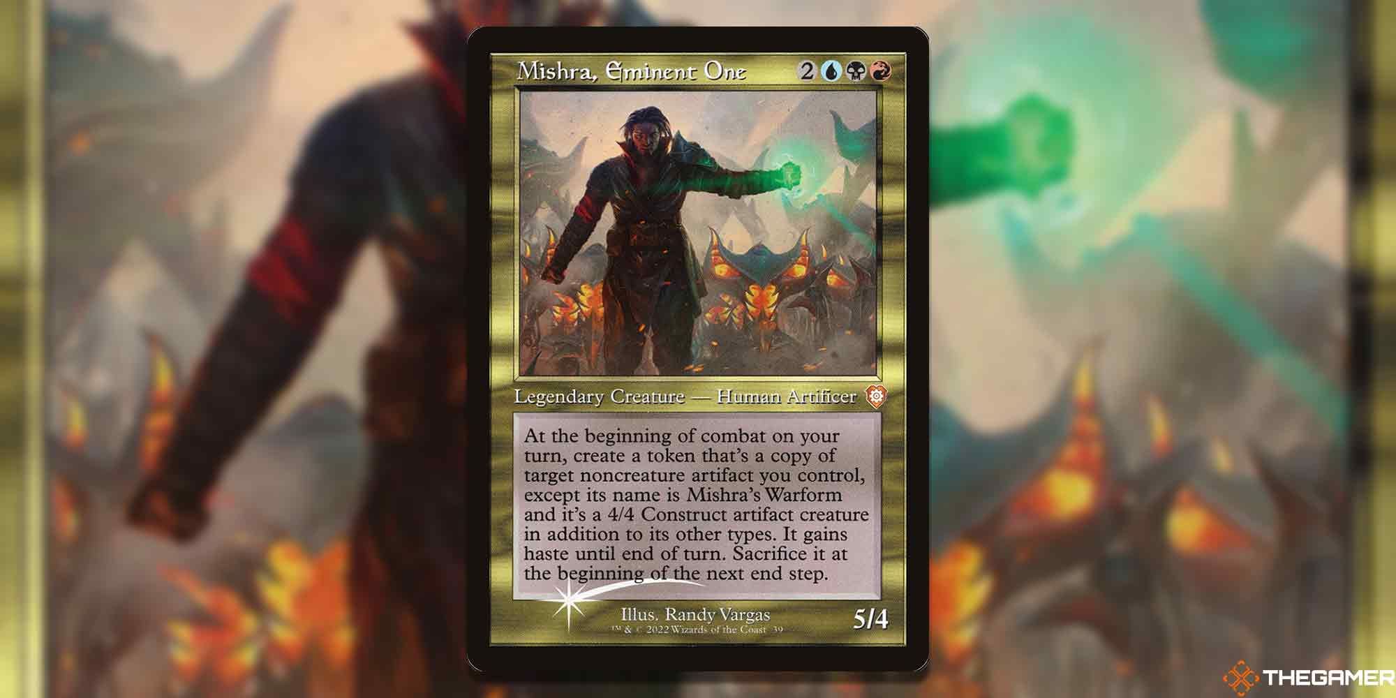 Mishra, Eminent One card from mtg