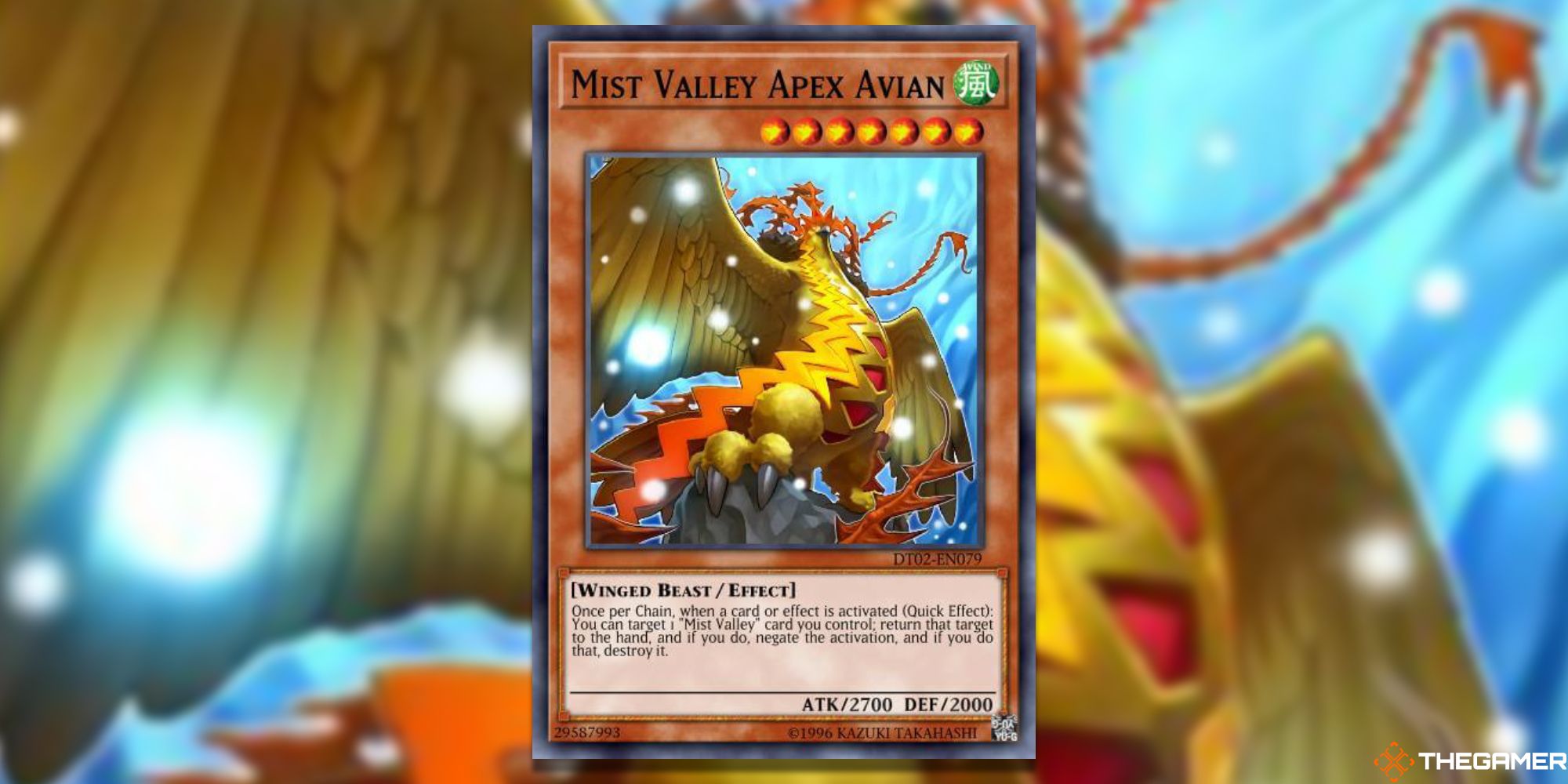 mist valley apex new full card yugioh tcg with gaussian blur