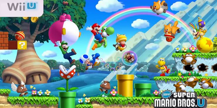 new-super-mario-bros-u-start-screen-wii-u-all-mario-games-in-order-every-mario-game.jpg (740×370)