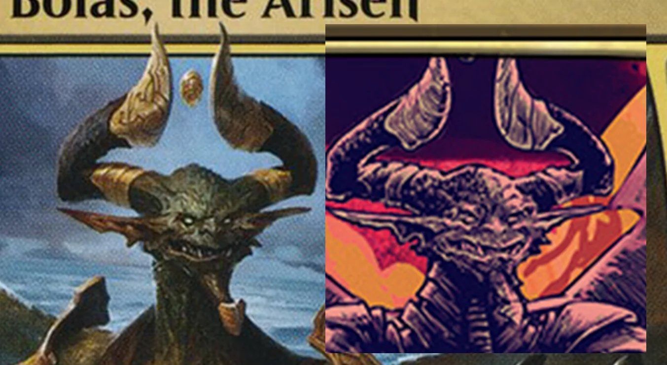 Nicol Bolas The Arisen Prismatic Bridge via Lemonfont