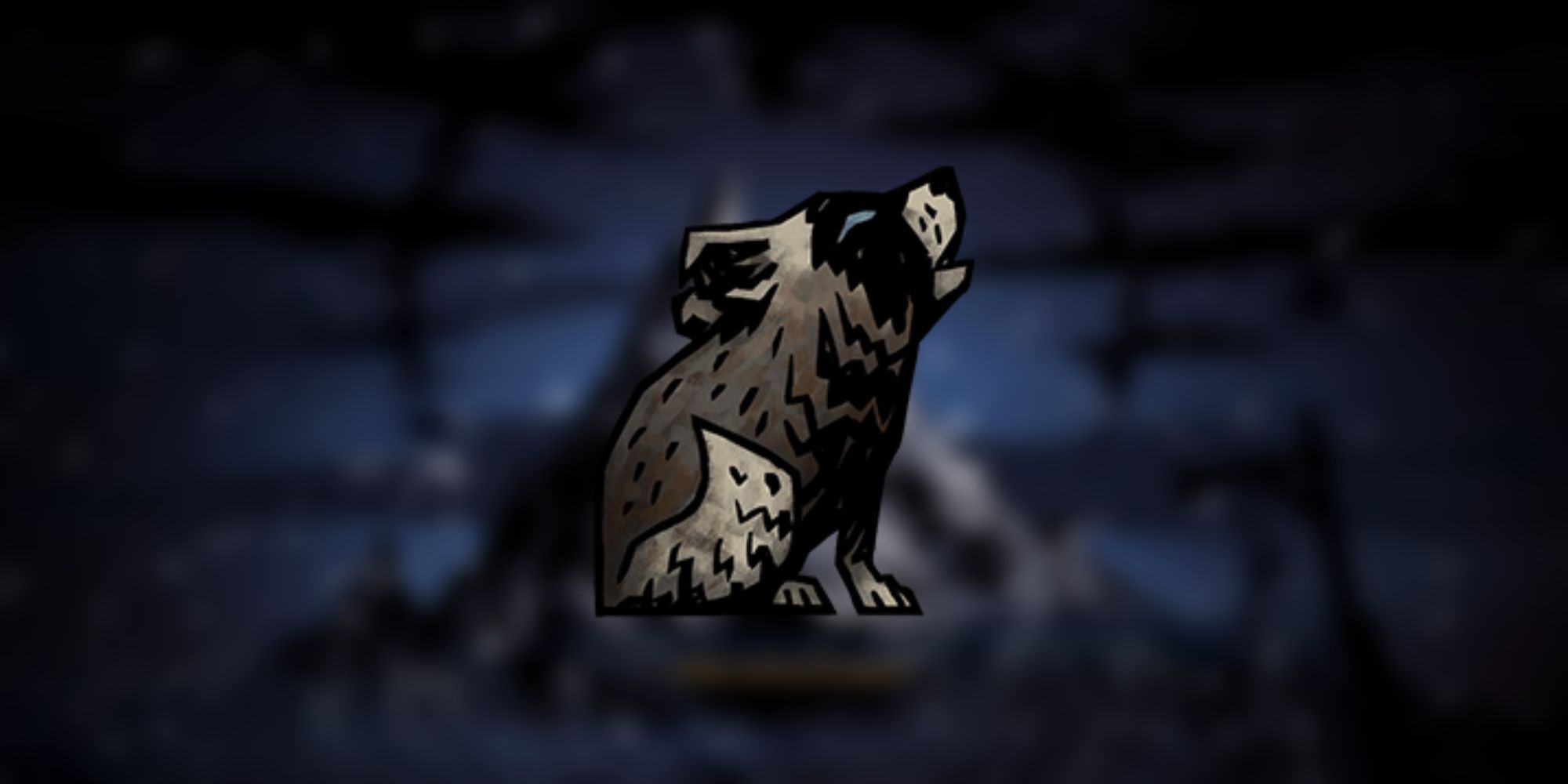 An image of the Orphan Wolf Cub Pet from Darkest Dungeon 2