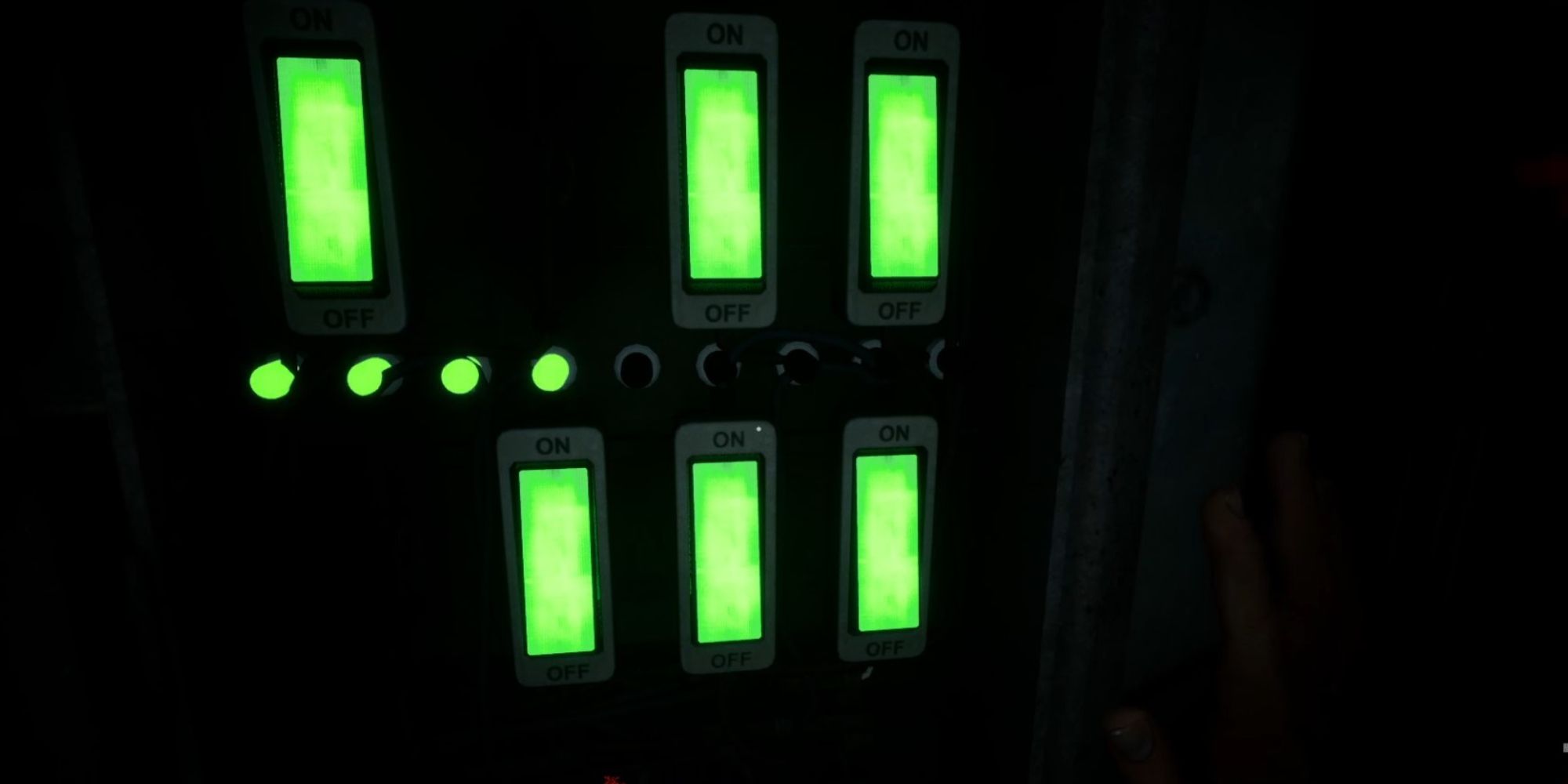 Outlast Trials generator buttons are all green
