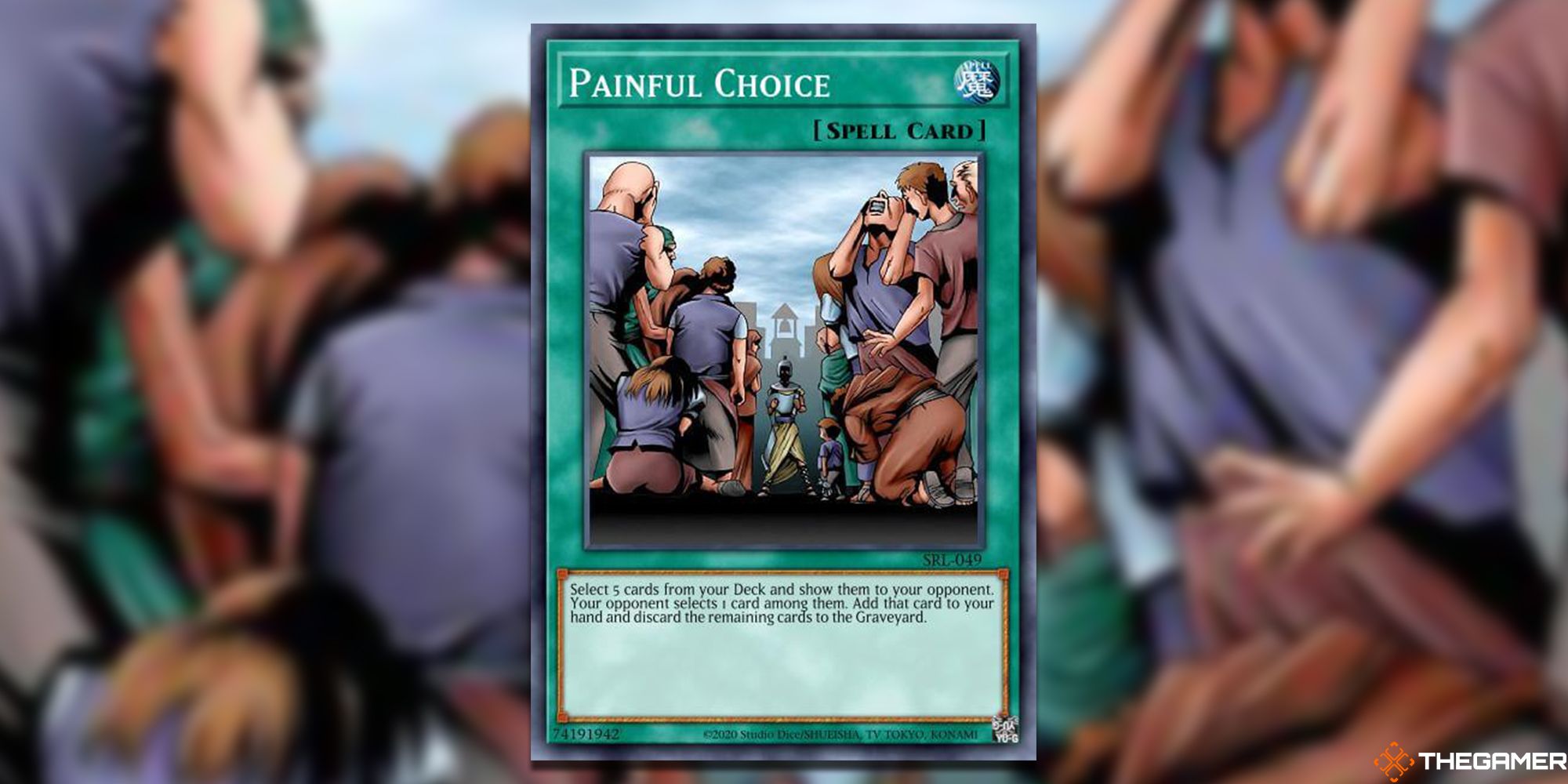 Painful Choice YGO Card