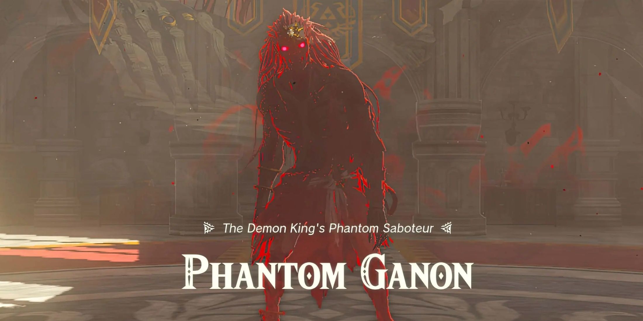 Phantom Ganon's Introduction during his boss fight in Tears of the Kingdom.