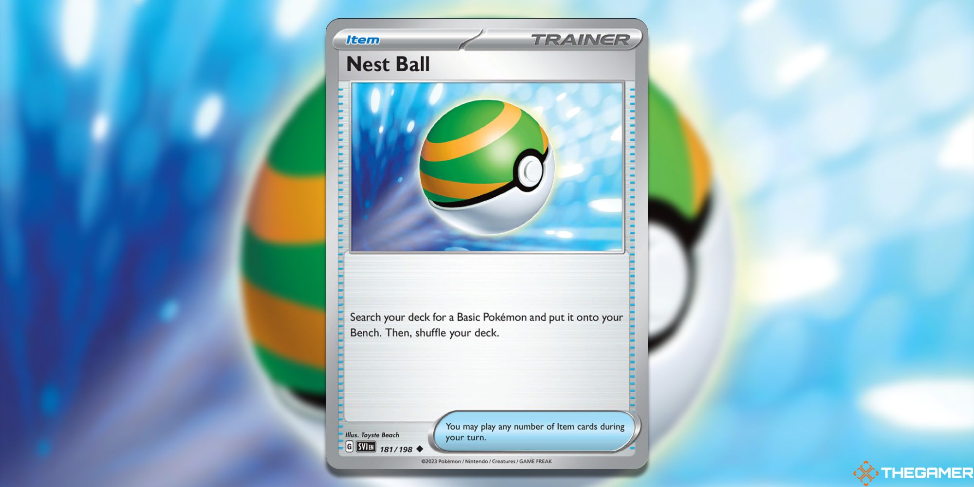 Pokémon Trading Card Game Nest Ball