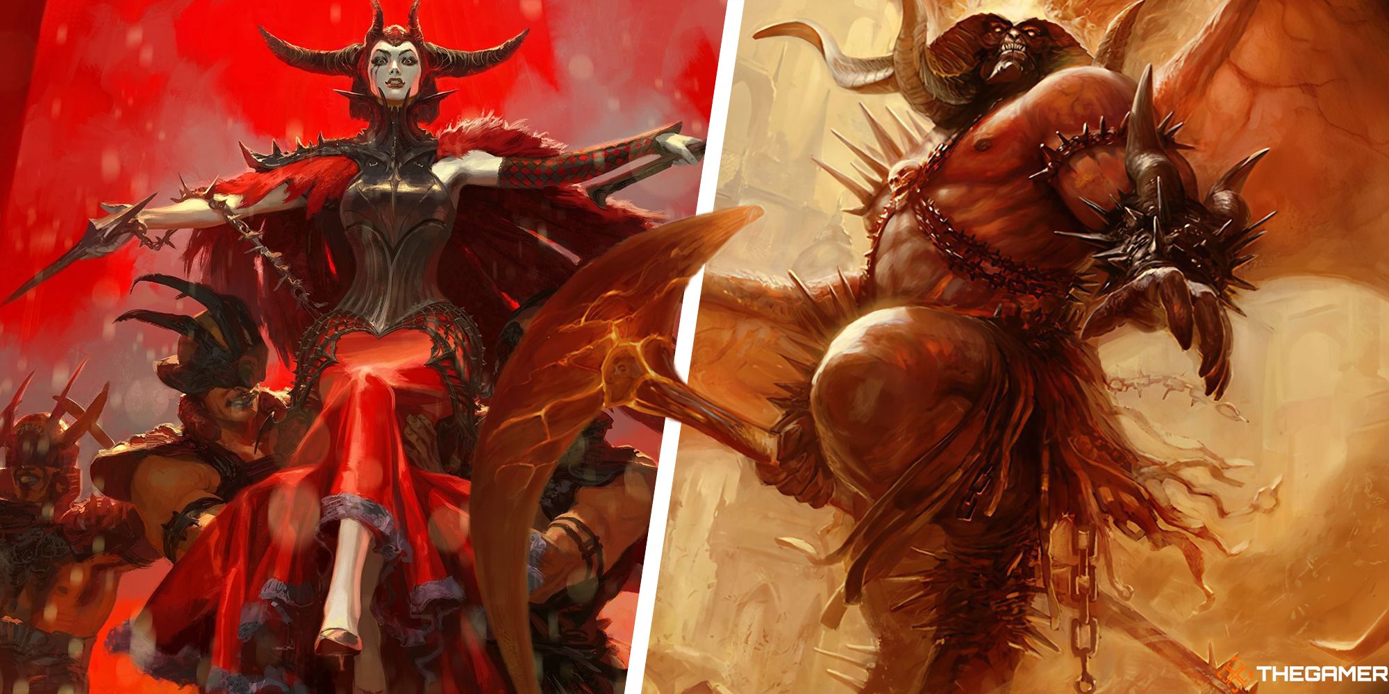 Juri, Scourge Diva and Rakdos, Lord Of Riots from MTG
