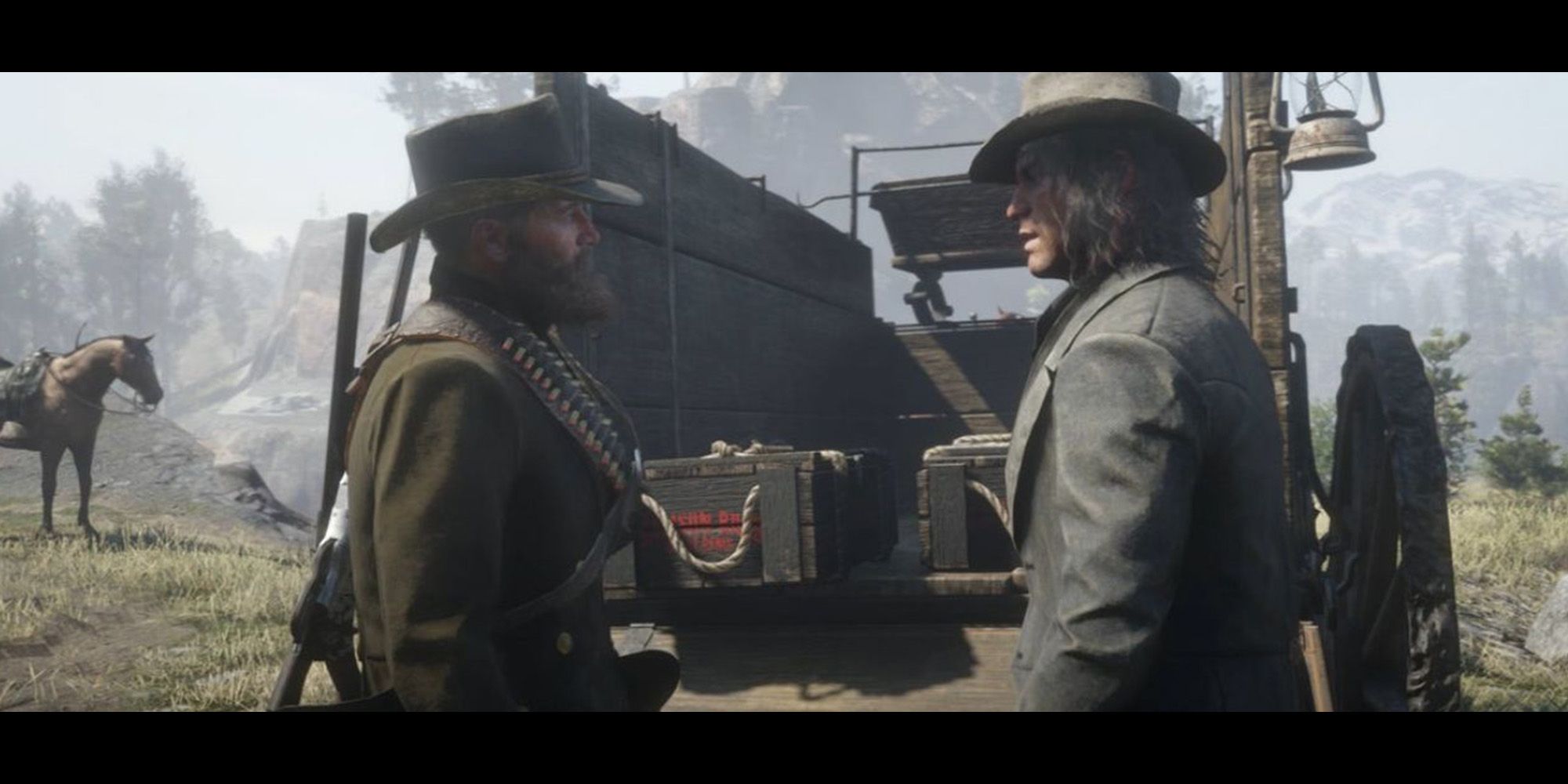 RDR2 Arthur and John Discuss What's Most Important