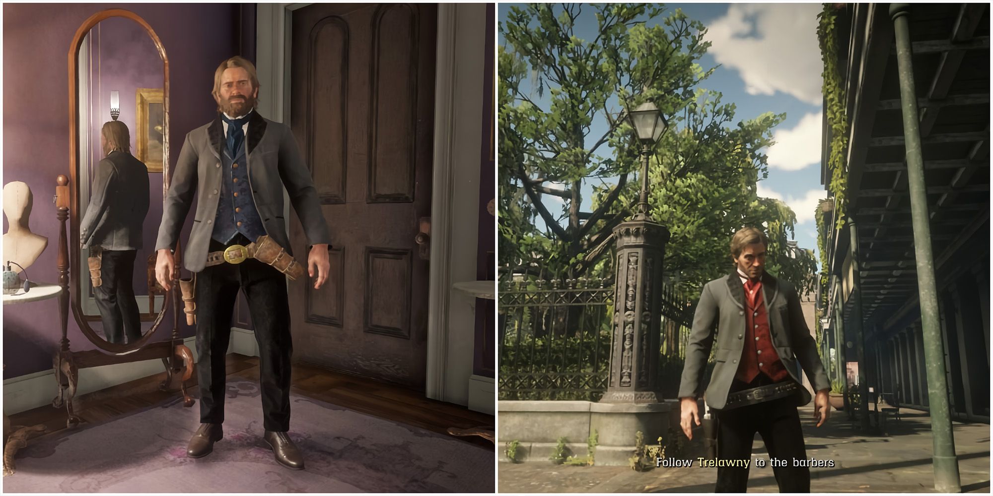 RDR2 Arthur Wearing The Whittemore Outfit