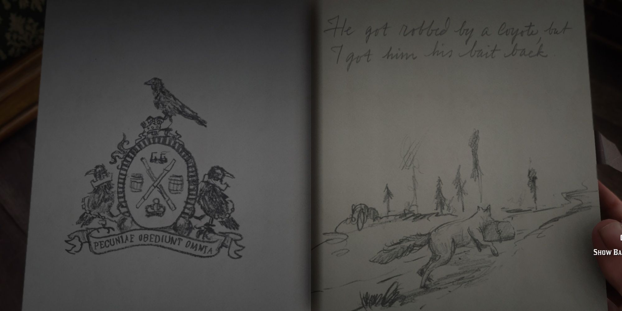 The Best Drawings In Arthur's Journal In RDR2