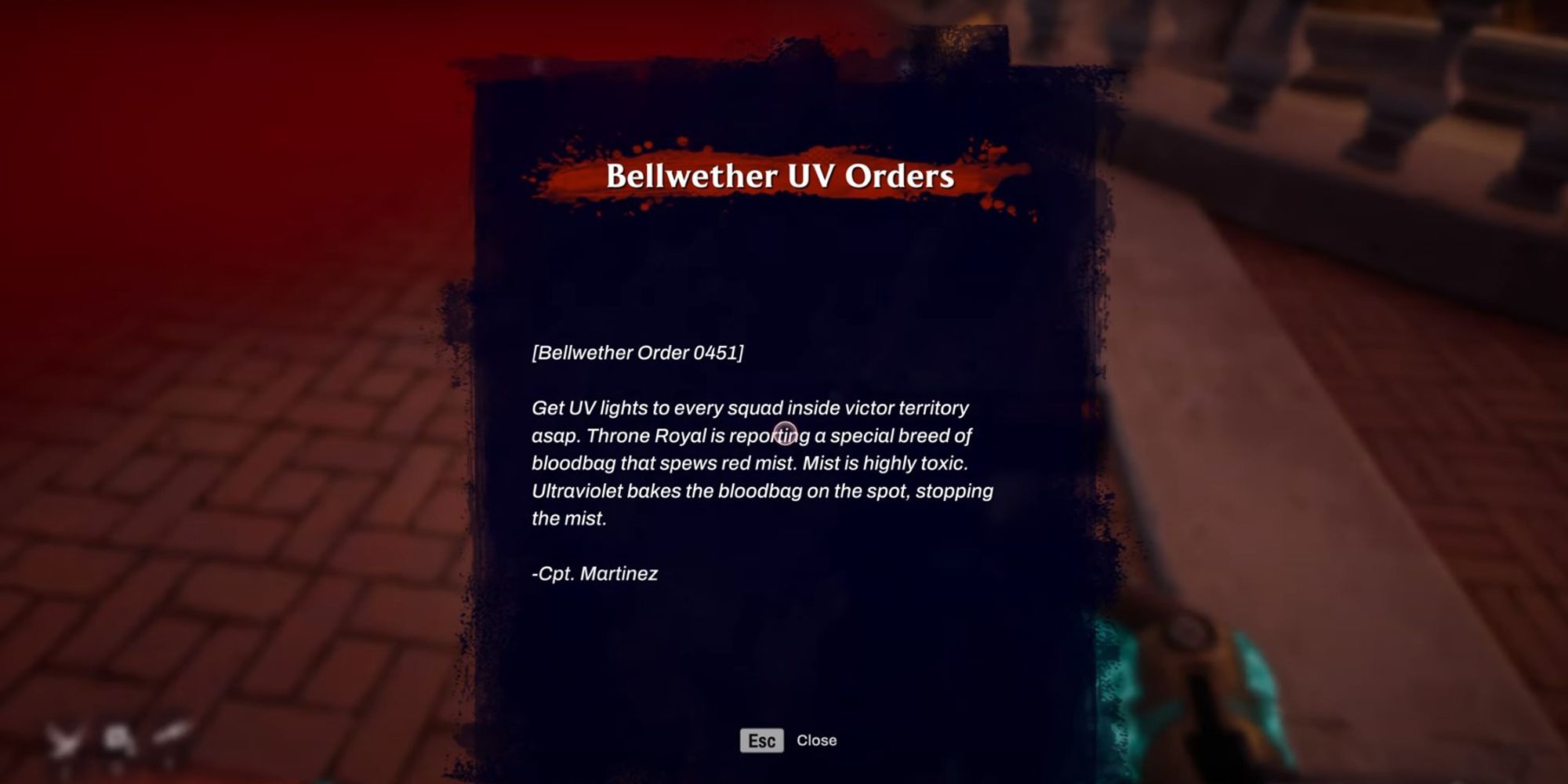 Redfall: Bellwether Order 0451