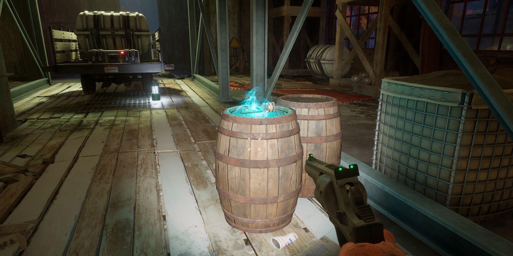 Redfall Screenshot Of Grave Lock On Barrel