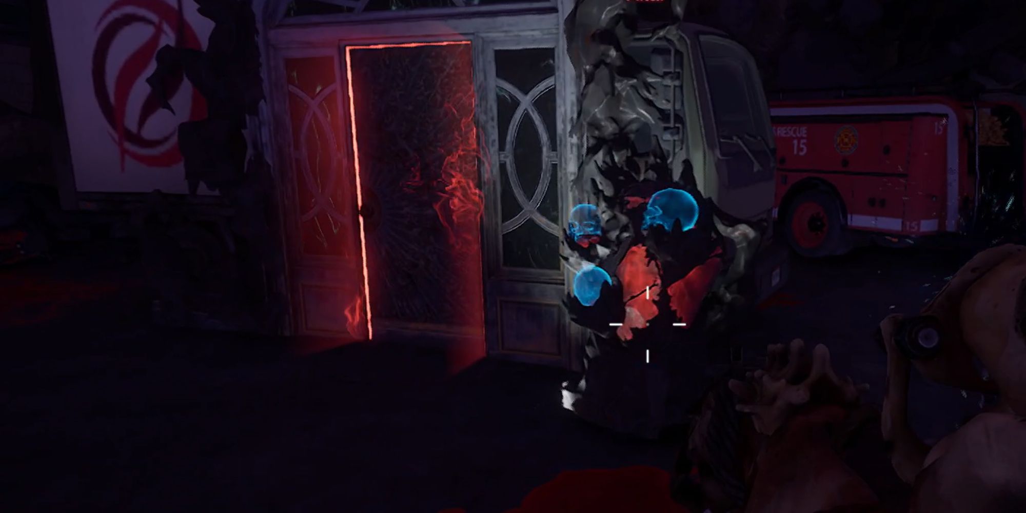 Red Fall Door of the Black Sun