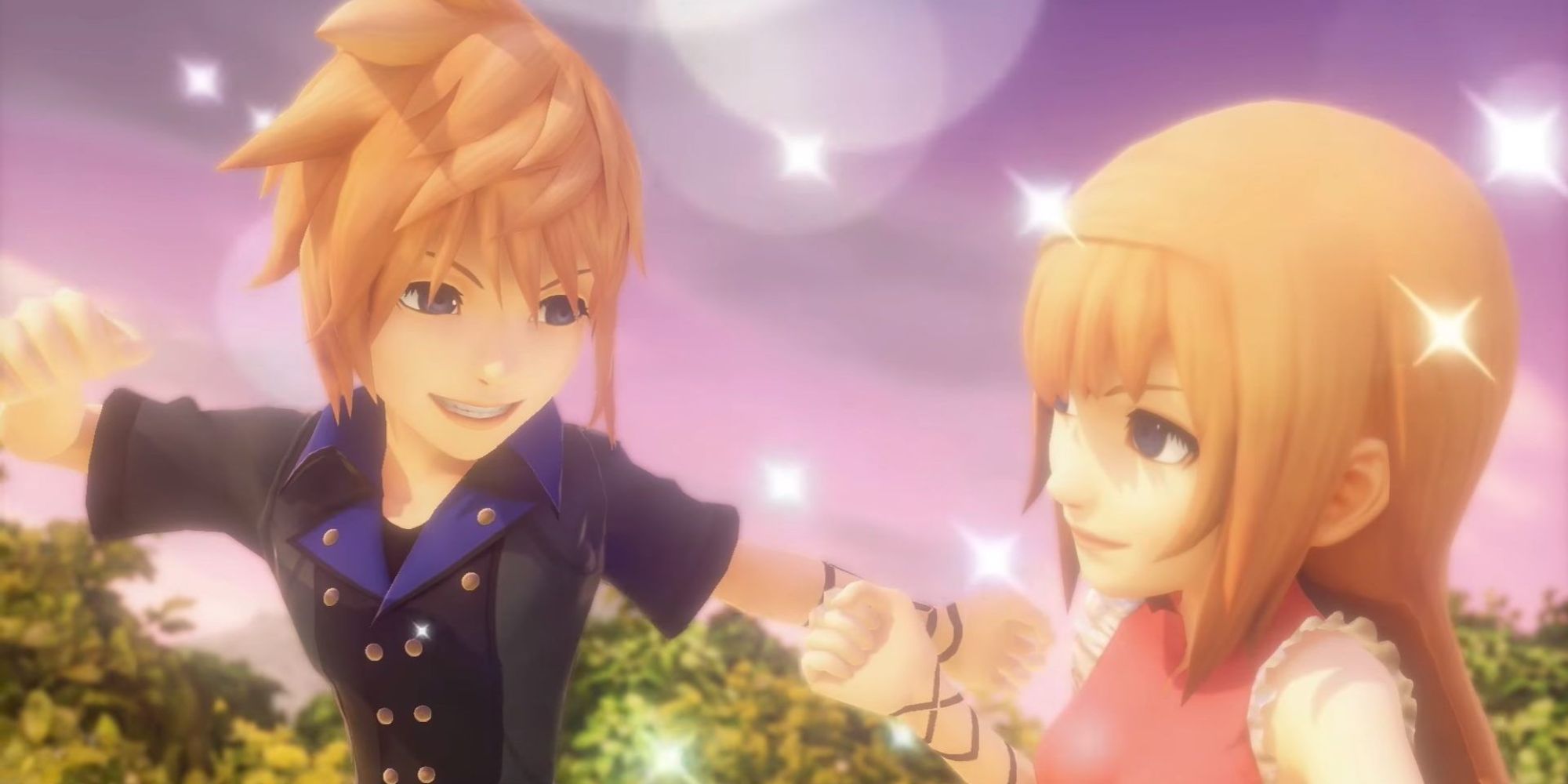 Reynn and Lann World Of Final Fantasy Meadow