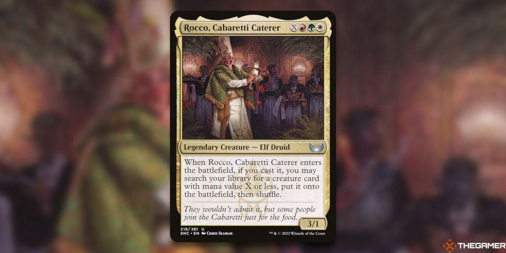 Rocco, Cabaretti Caterer from MTG