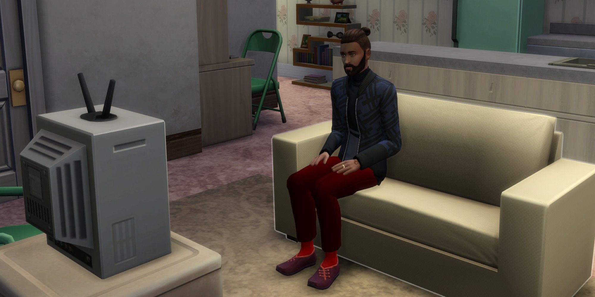 salim benali in his apartment in san myshuno city living the sims 4 best townies to marry