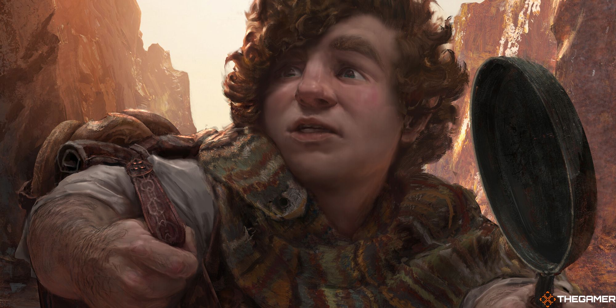 Samwise from LOTR in MTG