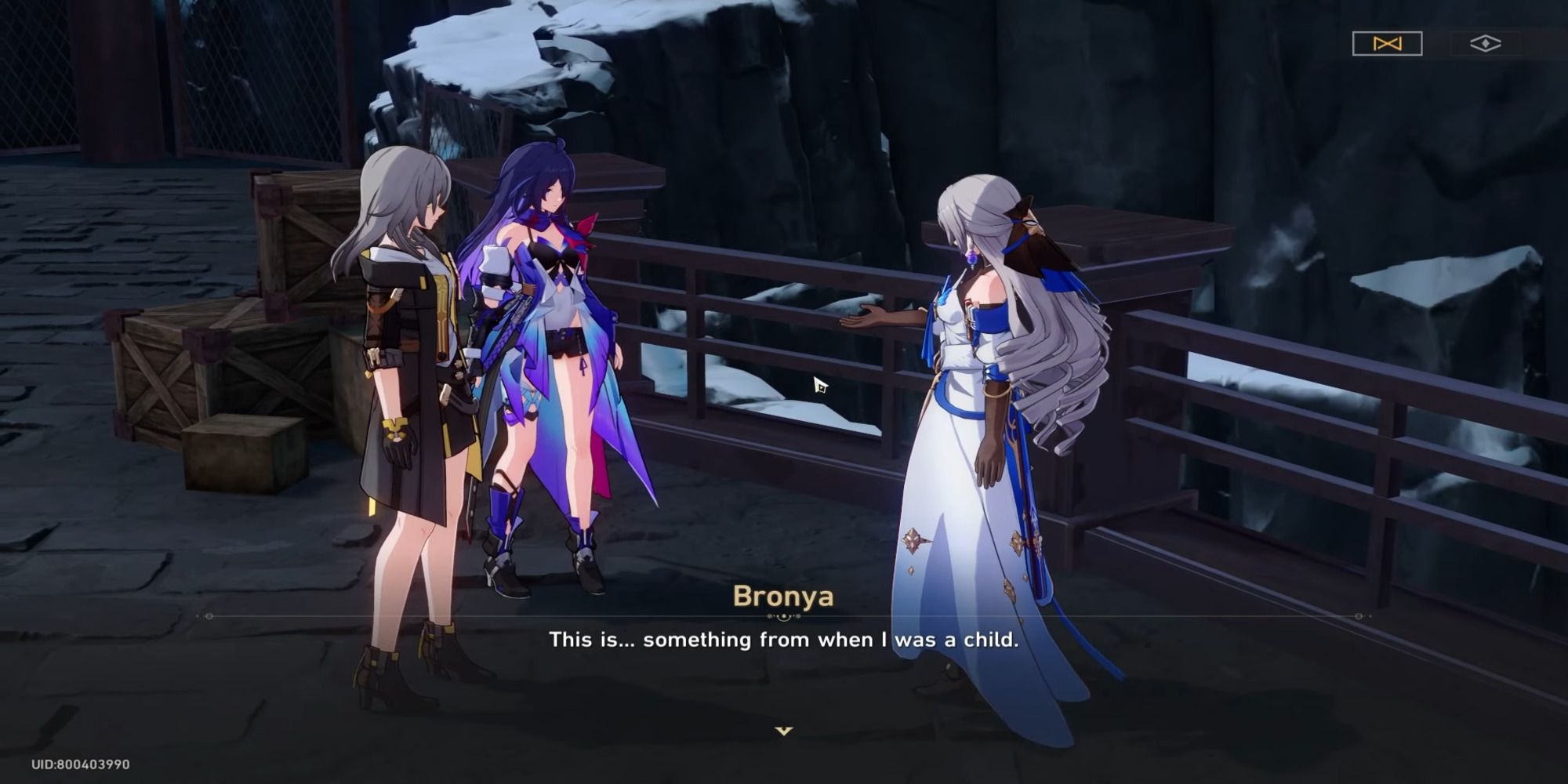 Bronya realizing she came from an orphanage in the Underworld from Honkai: Star Rail