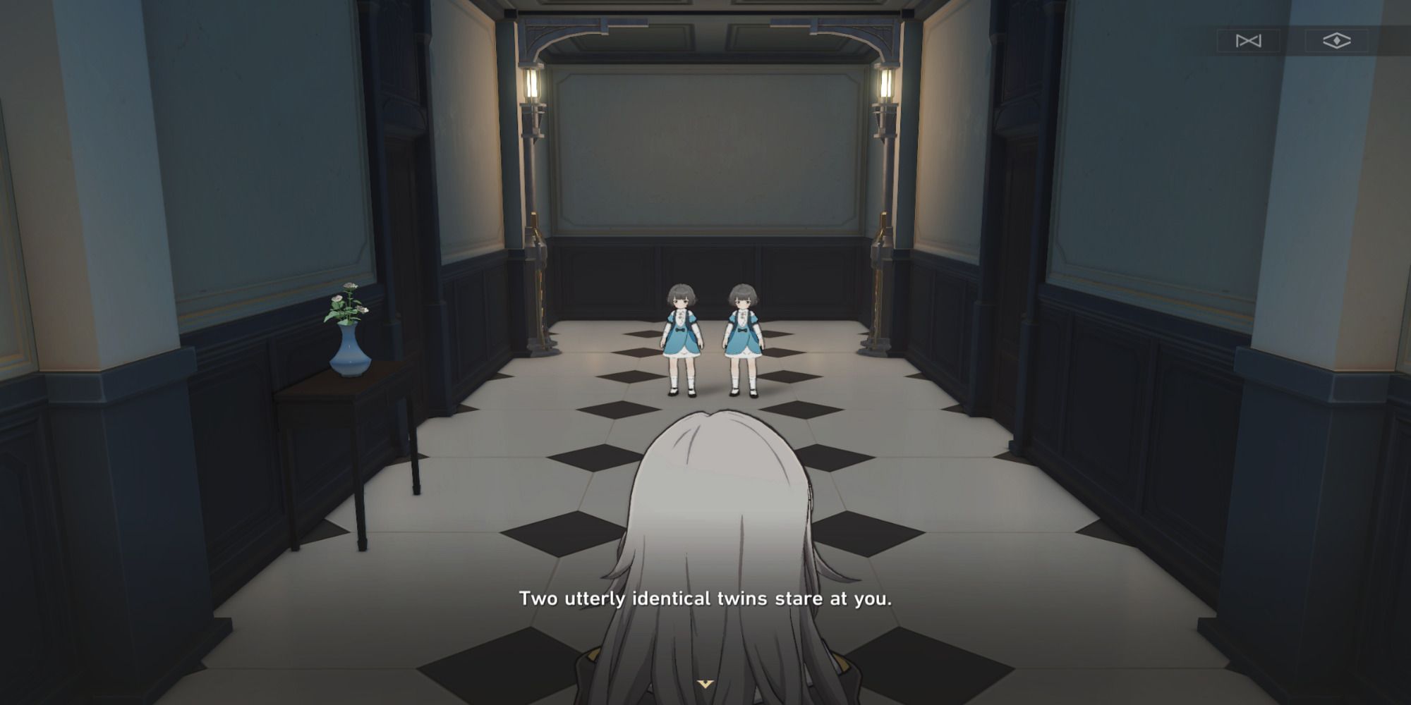 The Shining reference in the Grand Goethe Hotel from Honkai: Star Rail