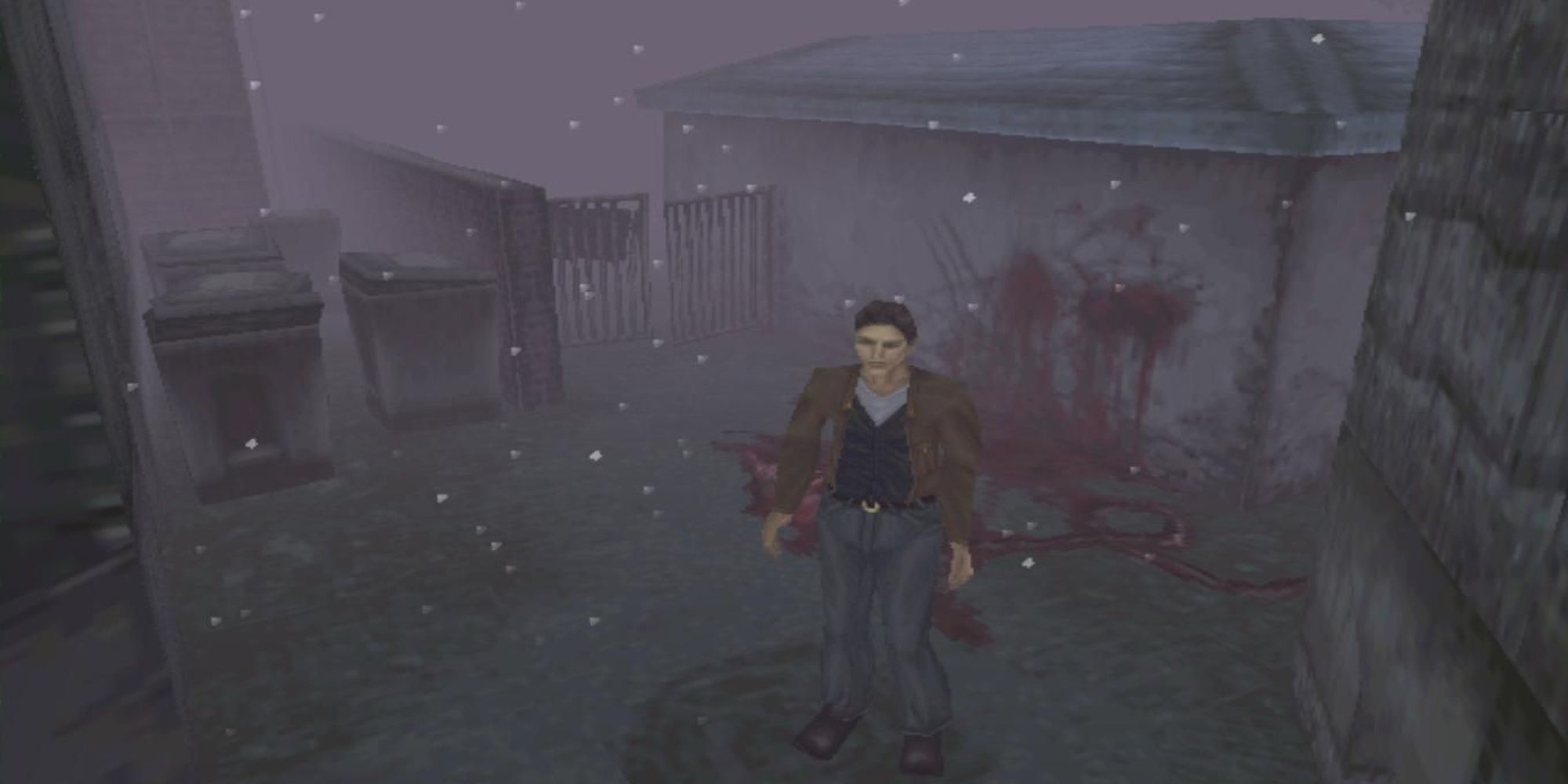 Silent Hill: Harry Mason Exploring The Town
