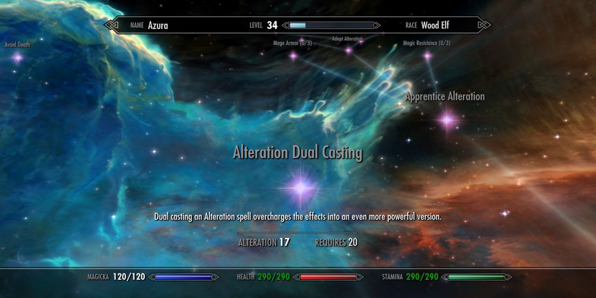 The Best Alteration Perks To Take In Skyrim   Skyrim Alteration Dual Casting 1 