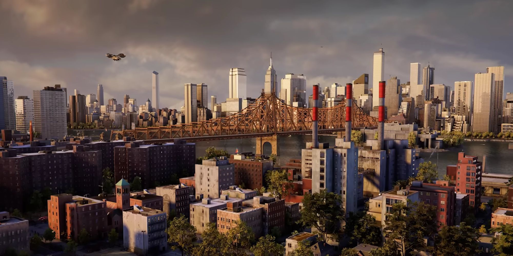 Spider-Man 2 PS5 Game Shows Full Map with Queens and Brooklyn, Web