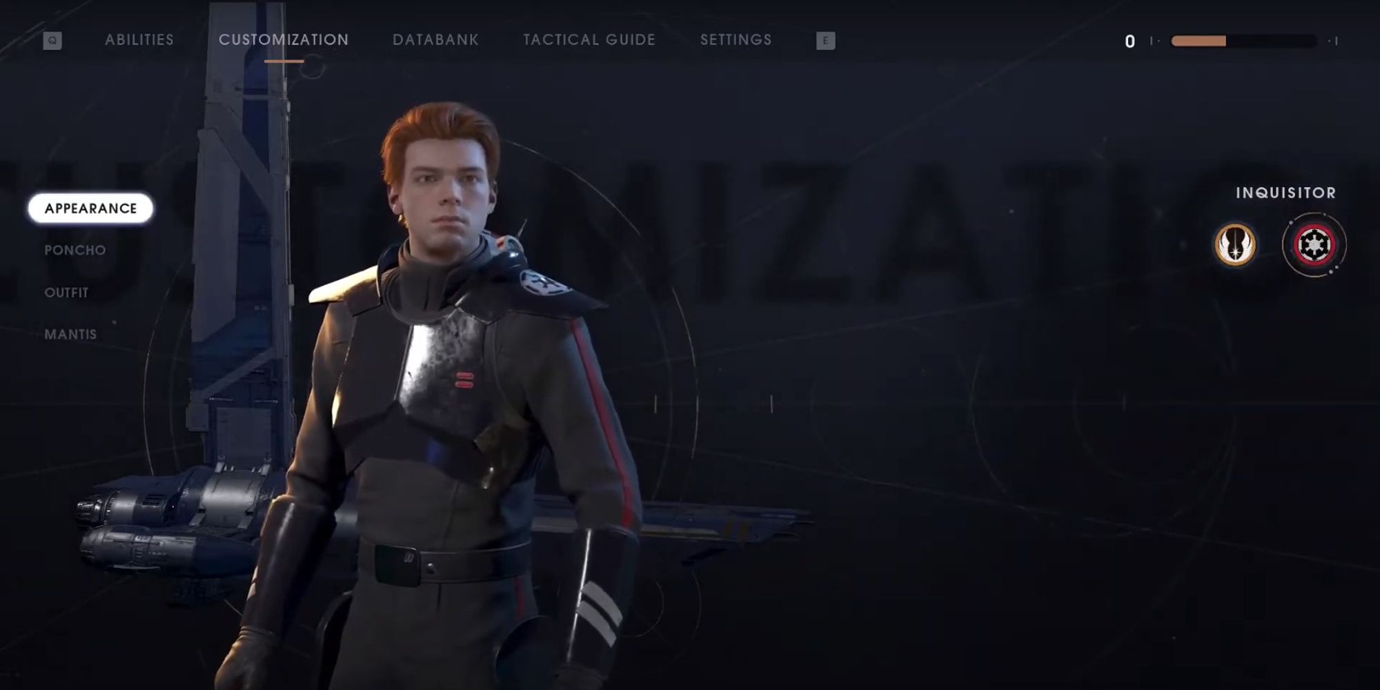 Star Wars Jedi: Fallen Order Inquisitor Outfit