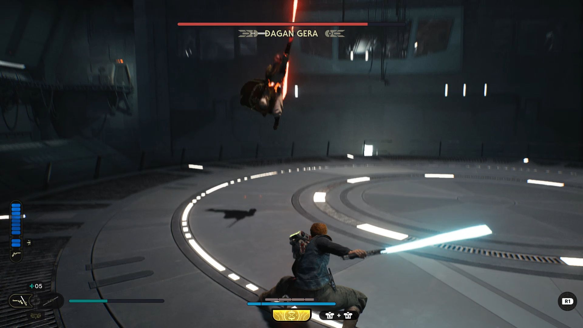 Star Wars Jedi Survivor, Dagan's jump attack
