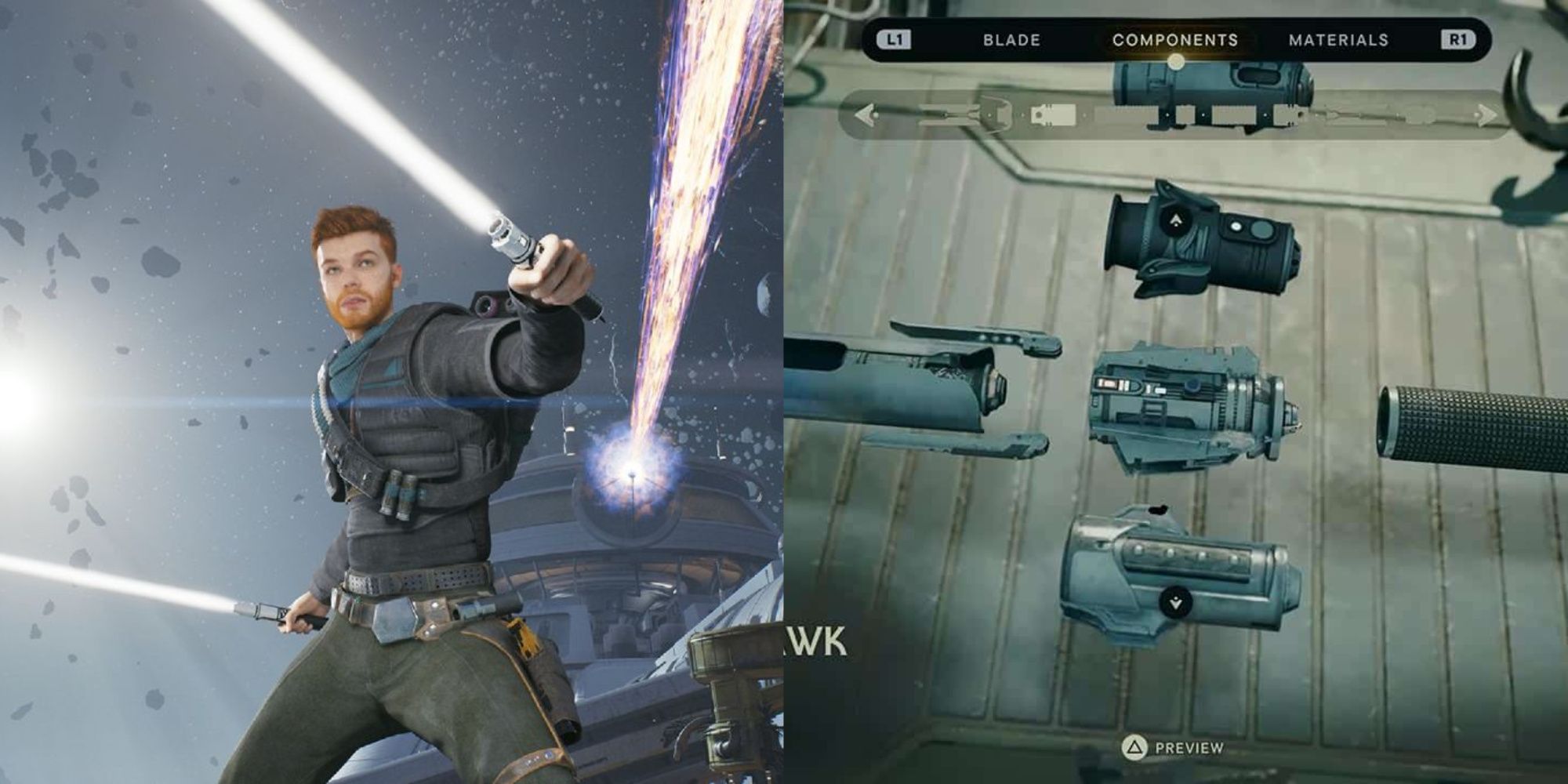 HOW TO CREATE KANAN JARRUS & CHOPPER in Star Wars Jedi Survivor Lightsaber  Customization 